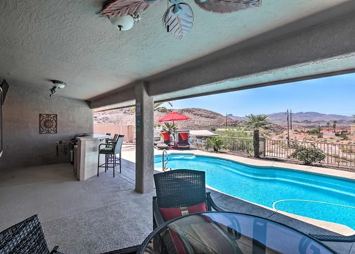 Heated Pool, & Mtn Views: Havasu Home! *